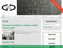 Tablet Screenshot of gchd.cz